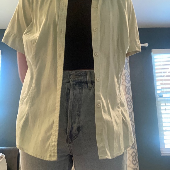 Pastel green button up - Picture 5 of 7